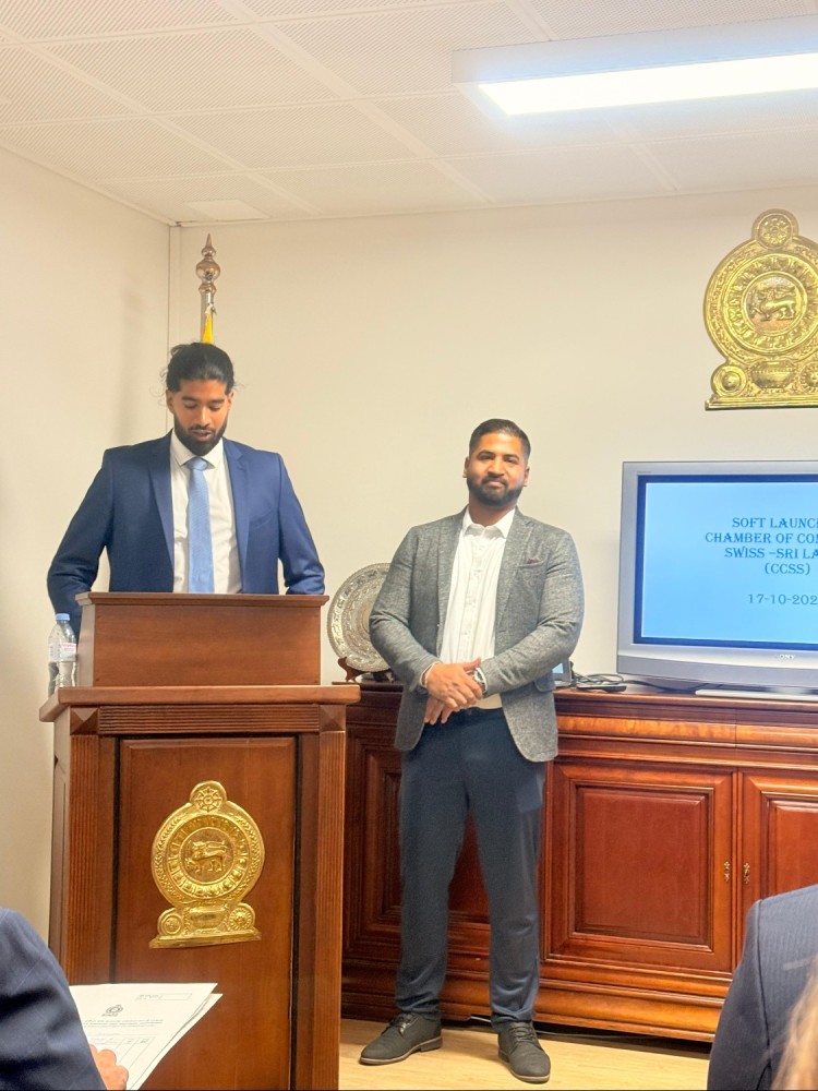 Chamber of Commerce Swiss–Sri Lanka (CCSS) Launched in Geneva picture 3